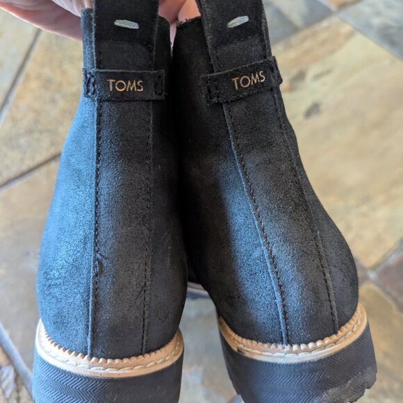 Tom's boots 7.5 - Picture 3 of 4